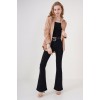 3900 Oversize Uzun Basic Gömlek - Camel 144829