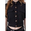 0663 Crop Ceket - Siyah 144830 0663 Crop Ceket - Siyah 144830