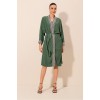 5865 Nakışlı Örme Uzun Kimono - Zümrüt Yeşili - 144945 5865 Nakışlı Örme Uzun Kimono - Zümrüt Yeşili - 144945