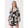 5862 Örme Kimono - D. Siyah - 144986 5862 Örme Kimono - D. Siyah - 144986