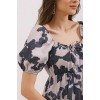 2351 Kloş Poplin Elbise - D. Siyah 145004 2351 Kloş Poplin Elbise - D. Siyah 145004