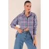 3900 Oversize Uzun Basic Gömlek - A. Kiremit 145028 3900 Oversize Uzun Basic Gömlek - A. Kiremit 145028