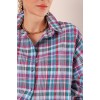 3900 Oversize Uzun Basic Gömlek - A. Kiremit 145028 3900 Oversize Uzun Basic Gömlek - A. Kiremit 145028
