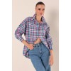 3900 Oversize Uzun Basic Gömlek - A. Kiremit 145028 3900 Oversize Uzun Basic Gömlek - A. Kiremit 145028