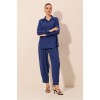 6593 Oversize İkili Takım - Saks - 145049 6593 Oversize İkili Takım - Saks - 145049