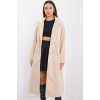 Krem Oversize Geniş Kesim Yünlü Uzun Kaşe Kaban 9113 145069 Krem Oversize Geniş Kesim Yünlü Uzun Kaşe Kaban 9113 145069