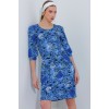 Saks Gül Desenli Midi Elbise 2477 145226 Saks Gül Desenli Midi Elbise 2477 145226