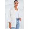 Ekru Varaklı Örme Kimono 5925 145302 Ekru Varaklı Örme Kimono 5925 145302