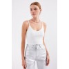 918 İp Askılı Crop Top - Beyaz - 145447 918 İp Askılı Crop Top - Beyaz - 145447