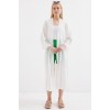 5835 Yırtmaçlı Yazlık Kimono - Beyaz - 145508 5835 Yırtmaçlı Yazlık Kimono - Beyaz - 145508