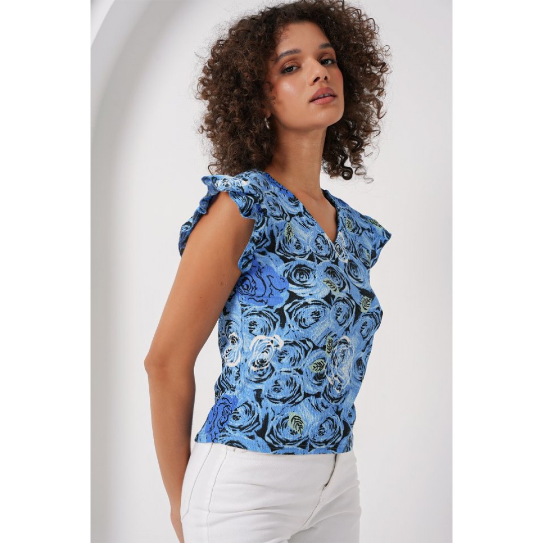 0430 Örme Bluz - A.Mavi 145636 0430 Örme Bluz - A.Mavi 145636