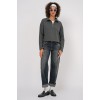 55449 Fermuarlı Yaka Örme Sweatshirt - Antrasit 145679 55449 Fermuarlı Yaka Örme Sweatshirt - Antrasit 145679