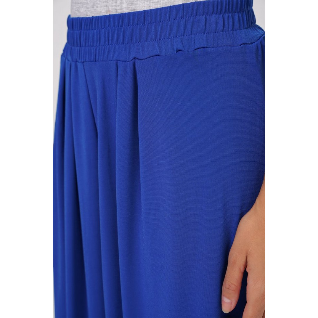 6659 Şalvar Pantolon - Saks - 145681 6659 Şalvar Pantolon - Saks - 145681