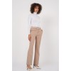 6538 Kemerli İspanyol Paça Pantolon - Bej 145690 6538 Kemerli İspanyol Paça Pantolon - Bej 145690