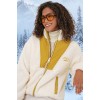 5194 Peluş Mont Ceket - Hardal 145714 5194 Peluş Mont Ceket - Hardal 145714