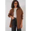 0674 Cepli Oversize Gömlek - Taba 145732 0674 Cepli Oversize Gömlek - Taba 145732