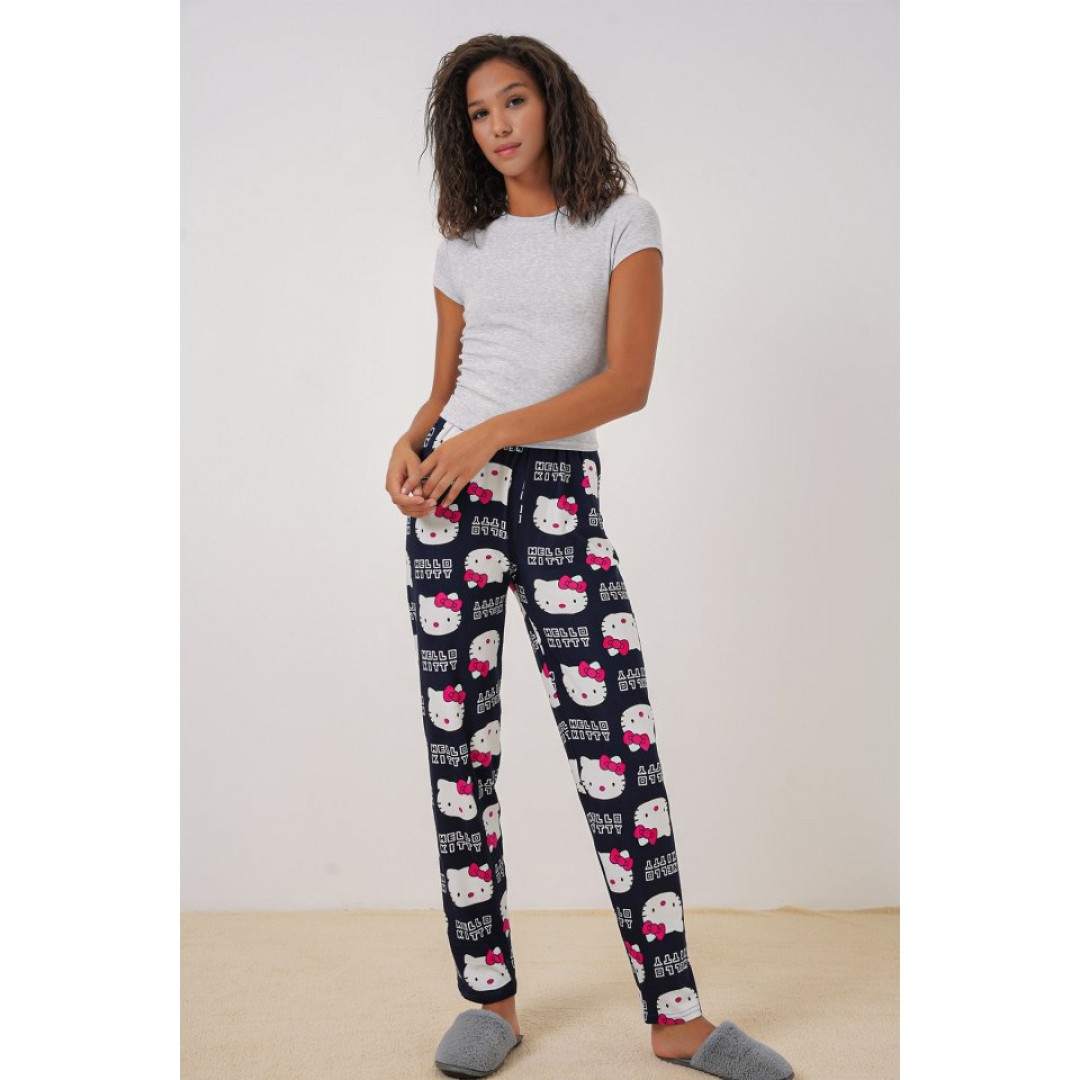 4323 Desenli Pijama Altı - A.Lacivert 145746 4323 Desenli Pijama Altı - A.Lacivert 145746