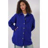 0674 Cepli Oversize Gömlek - Saks 145760 0674 Cepli Oversize Gömlek - Saks 145760