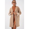 9085 Balık Sırtı Kaşe Kaban - Camel - 145830 9085 Balık Sırtı Kaşe Kaban - Camel - 145830