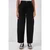 6703 Yüksek Bel Kot Pantolon - Siyah 145868 6703 Yüksek Bel Kot Pantolon - Siyah 145868