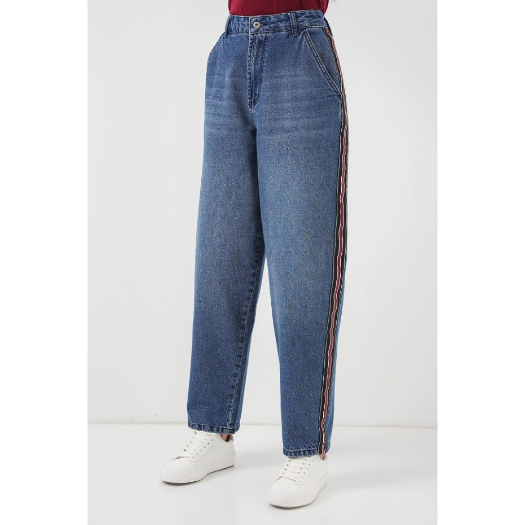 Baggy Kot Pantolon 6700 - Lacivert - 146020