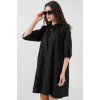 Desenli Kısa Elbise 2528 - Siyah - 146079 Desenli Kısa Elbise 2528 - Siyah - 146079