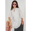 Desenli Kısa Elbise 2528 - Beyaz - 146080 Desenli Kısa Elbise 2528 - Beyaz - 146080