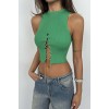 Taş Detay Dekolteli Crop Bluz 146220 Taş Detay Dekolteli Crop Bluz 146220