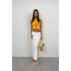 Taş Detay Dekolteli Crop Bluz 146221 Taş Detay Dekolteli Crop Bluz 146221