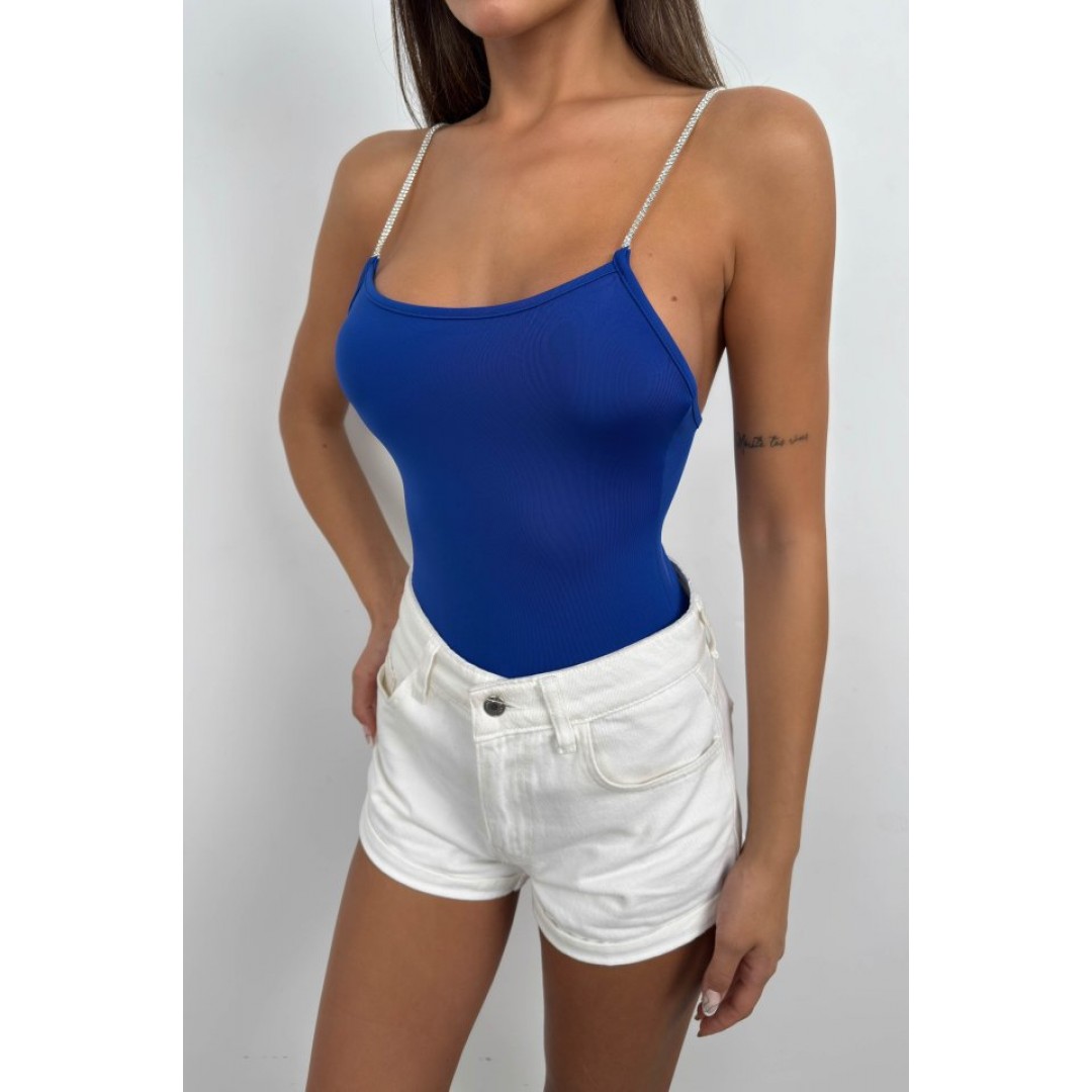 Taş Askılı Bodysuit