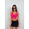 Ön Büzgülü Crop Bluz 146241 Ön Büzgülü Crop Bluz 146241