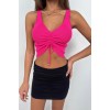 Ön Büzgülü Crop Bluz 146241 Ön Büzgülü Crop Bluz 146241