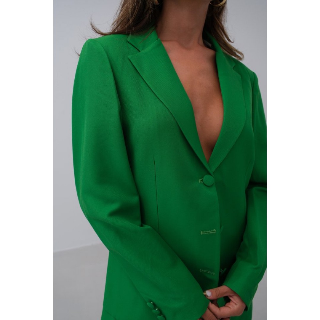 Bel Katlamalı Pantolon Blazer Ceket Takım 146269 Bel Katlamalı Pantolon Blazer Ceket Takım 146269