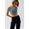 Denim Cepli Yelek - 146304 Denim Cepli Yelek - 146304