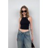 Halter Yaka Kolsuz Bluz 146311