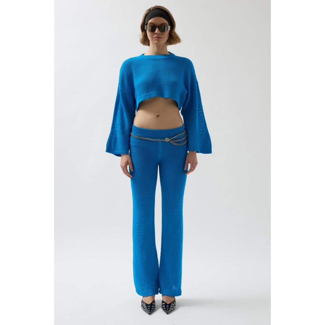 Oversize Triko Bluz Pantolon Takım 146336 Oversize Triko Bluz Pantolon Takım 146336