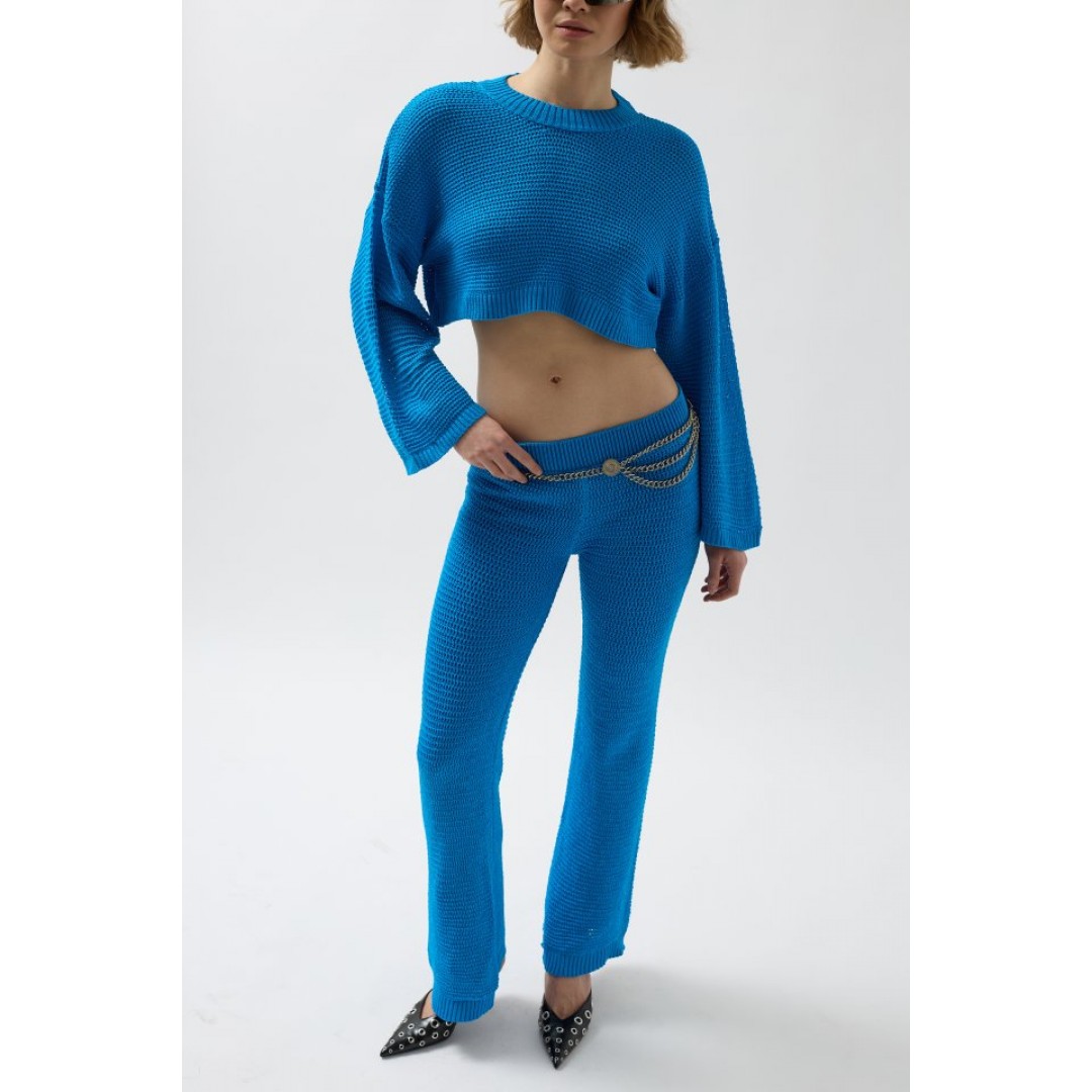 Oversize Triko Bluz Pantolon Takım 146336 Oversize Triko Bluz Pantolon Takım 146336