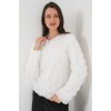 0719 Güllü Ceket - Beyaz 146378 0719 Güllü Ceket - Beyaz 146378