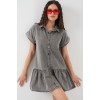 Kısa Kot Elbise 2530 - Füme - 146385 Kısa Kot Elbise 2530 - Füme - 146385