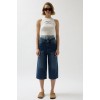 Çift Kemerli Bermuda Denim Şort - 146415 Çift Kemerli Bermuda Denim Şort - 146415