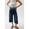 Çift Kemerli Bermuda Denim Şort - 146415 Çift Kemerli Bermuda Denim Şort - 146415
