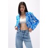 Desenli Crop Ceket 146423 Desenli Crop Ceket 146423