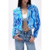 Desenli Crop Ceket 146423 Desenli Crop Ceket 146423