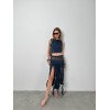 Fırfır Detay Denim Bluz 146444