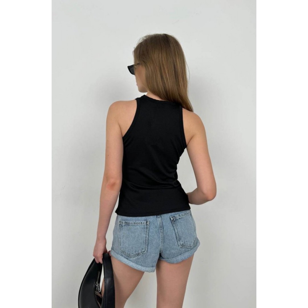 Halter Yaka Göğüs Detay Bluz 146472 Halter Yaka Göğüs Detay Bluz 146472