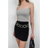 Askı Detay Parlak Triko Bluz - 146476 Askı Detay Parlak Triko Bluz - 146476