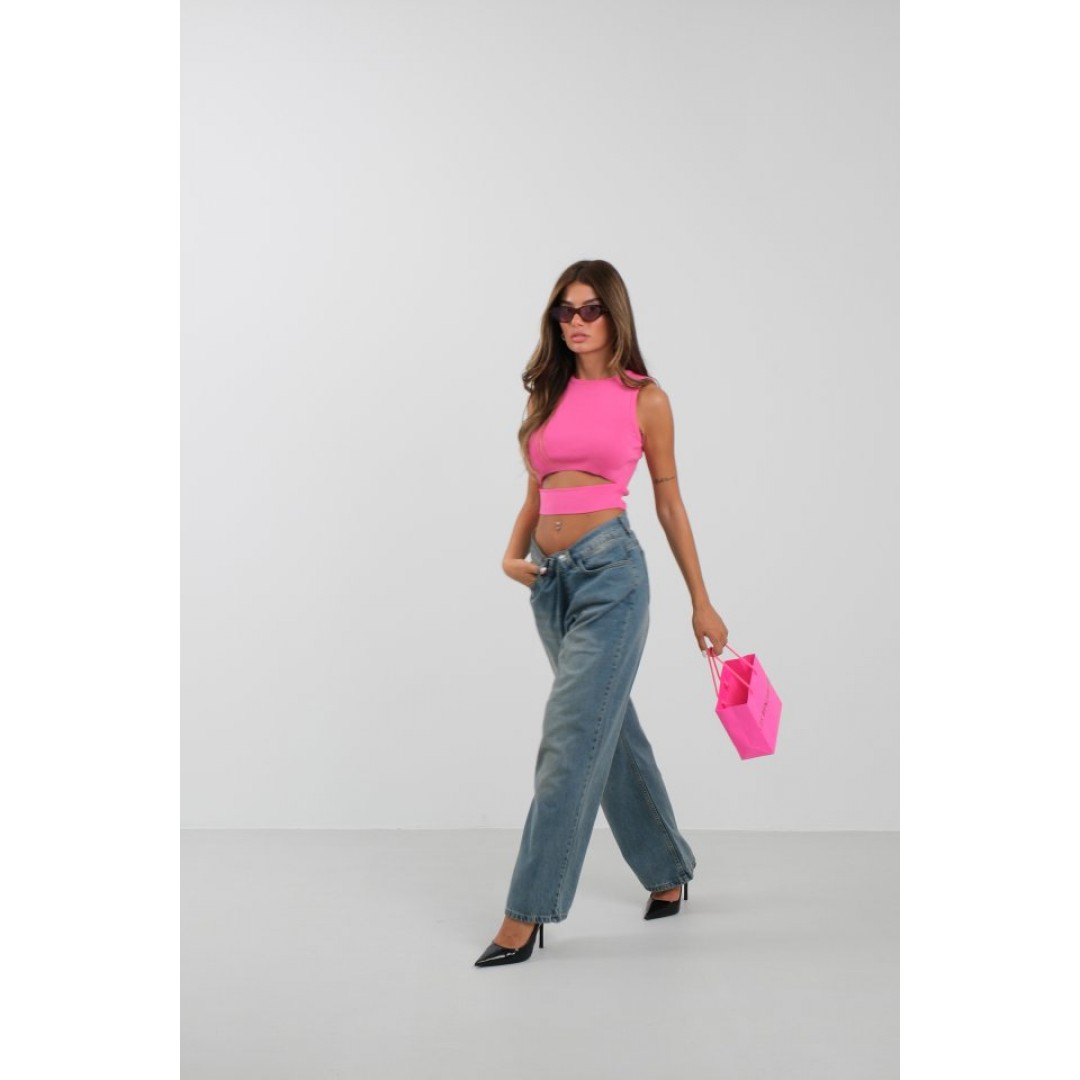 Pencere Detay Triko Bluz 146484 Pencere Detay Triko Bluz 146484