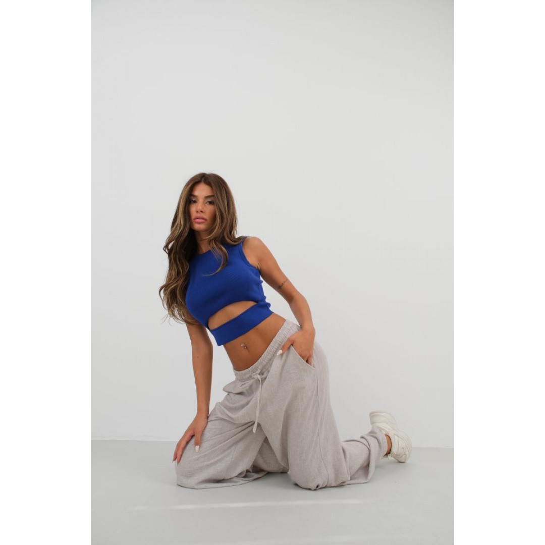 Pencere Detay Triko Bluz - 146487 Pencere Detay Triko Bluz - 146487