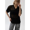 Polo Yaka TransparanT-Shirt 146488