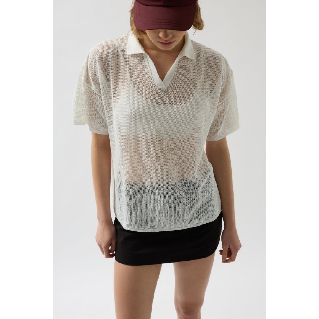 Polo Yaka TransparanT-Shirt 146489 Polo Yaka TransparanT-Shirt 146489